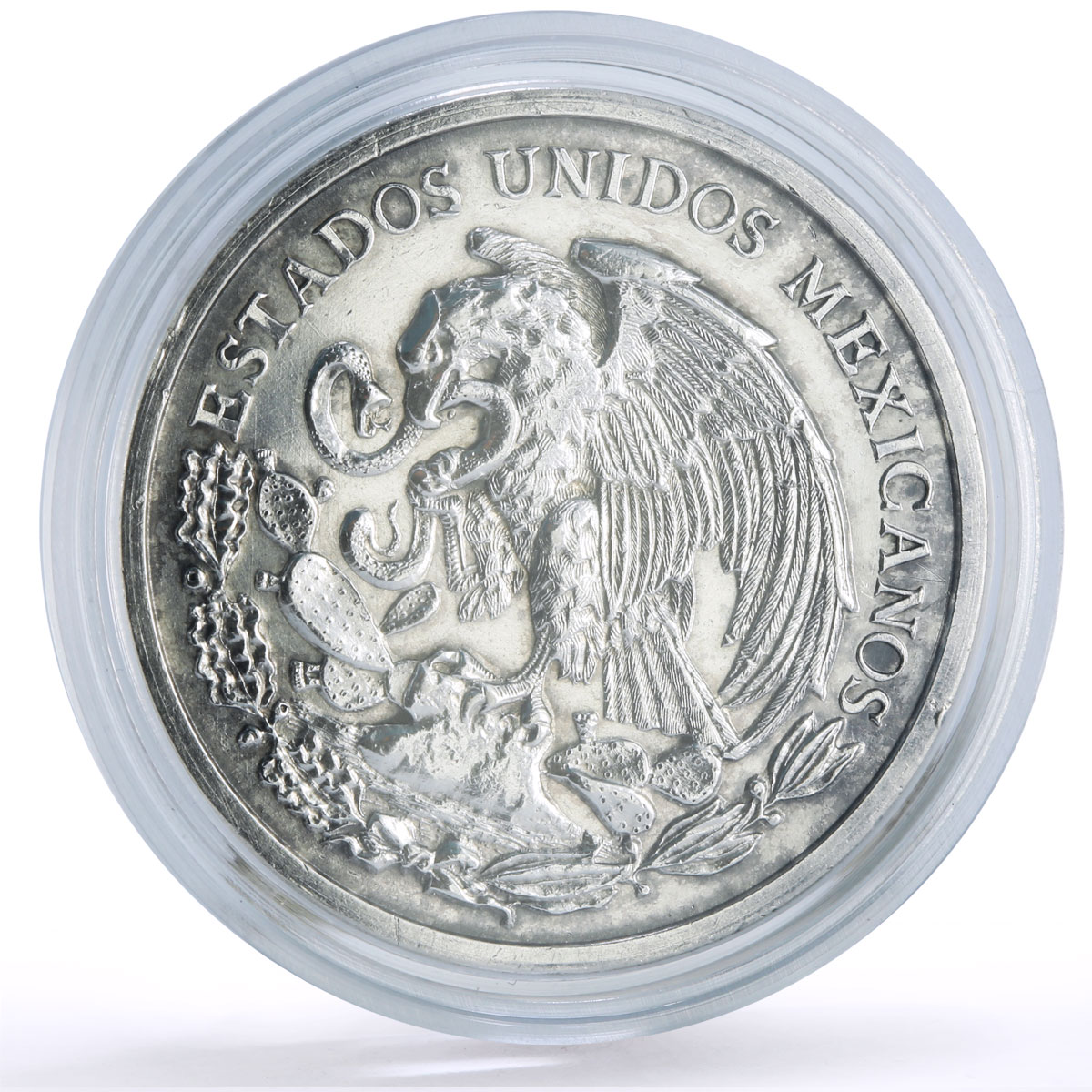 Mexico Puebla Battle General Zaragoza Horseman silver token medal coin 1962