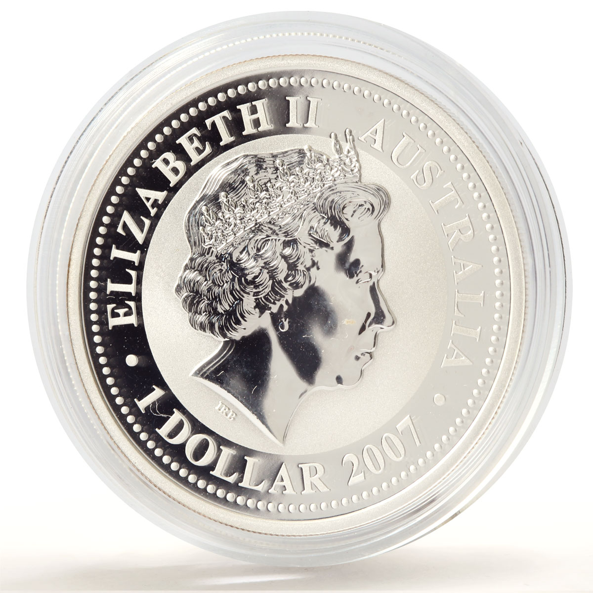 Australia 1 dollar Lunar Calendar series I Year of the Ox silver coin 2009