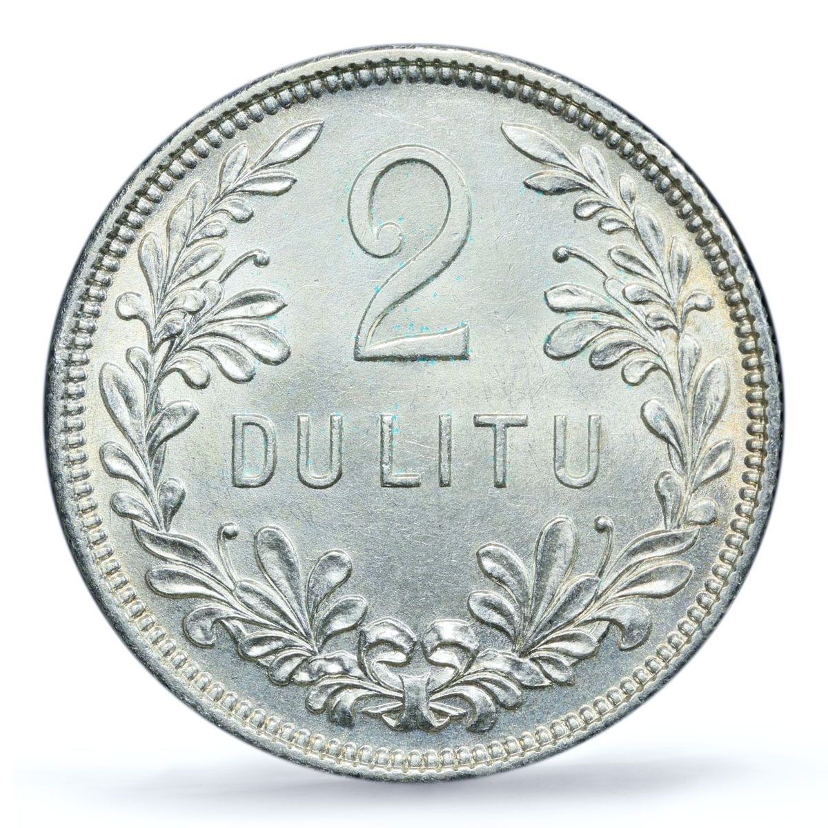 Lithuania 2 litu Republic Regular Coinage KM-77 UNC PCGS silver coin 1925