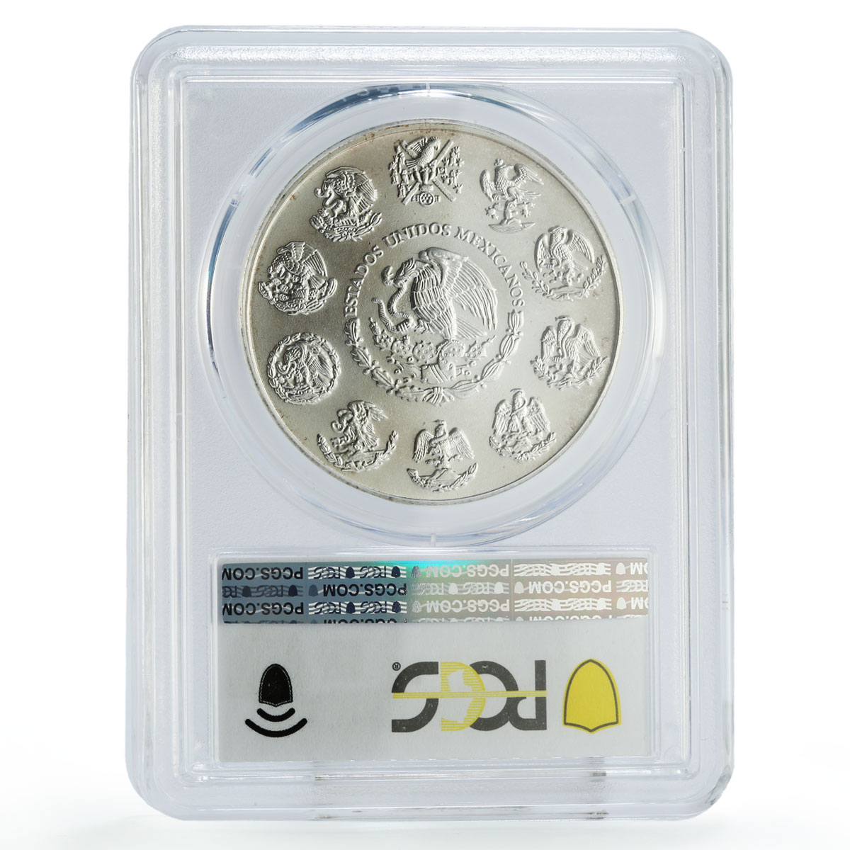 Mexico 1 onza Libertad Angel of Independence MS69 PCGS silver coin 2007