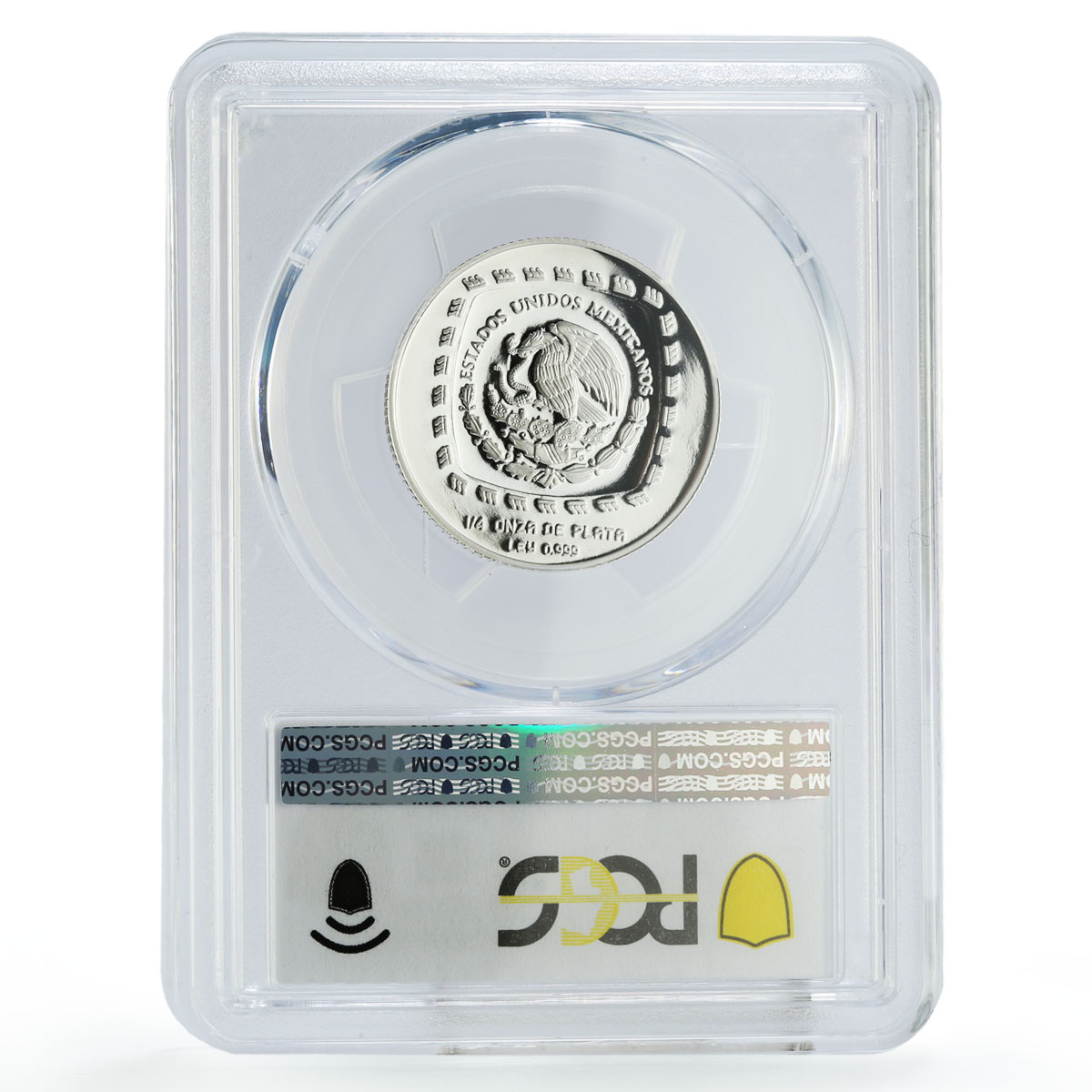 Mexico 1 peso Precolombina Senior Limas Sculpture PR69 PCGS silver coin 1996