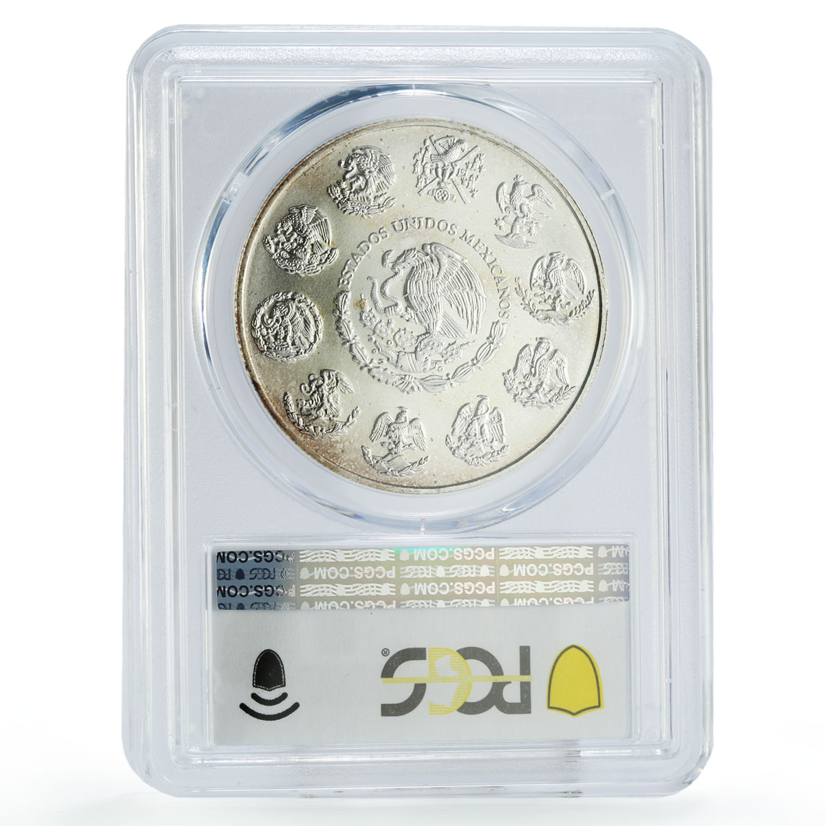 Mexico 1 onza Libertad Angel of Independence MS68 PCGS silver coin 2003