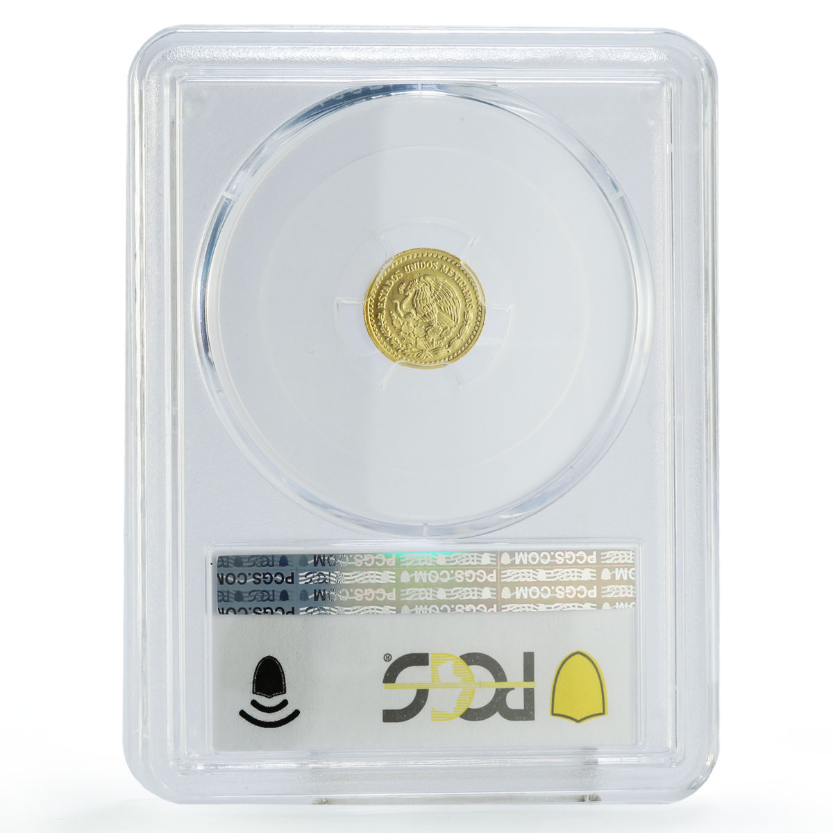 Mexico 1/20 onza Libertad Angel of Independence MS64 PCGS gold coin 2002