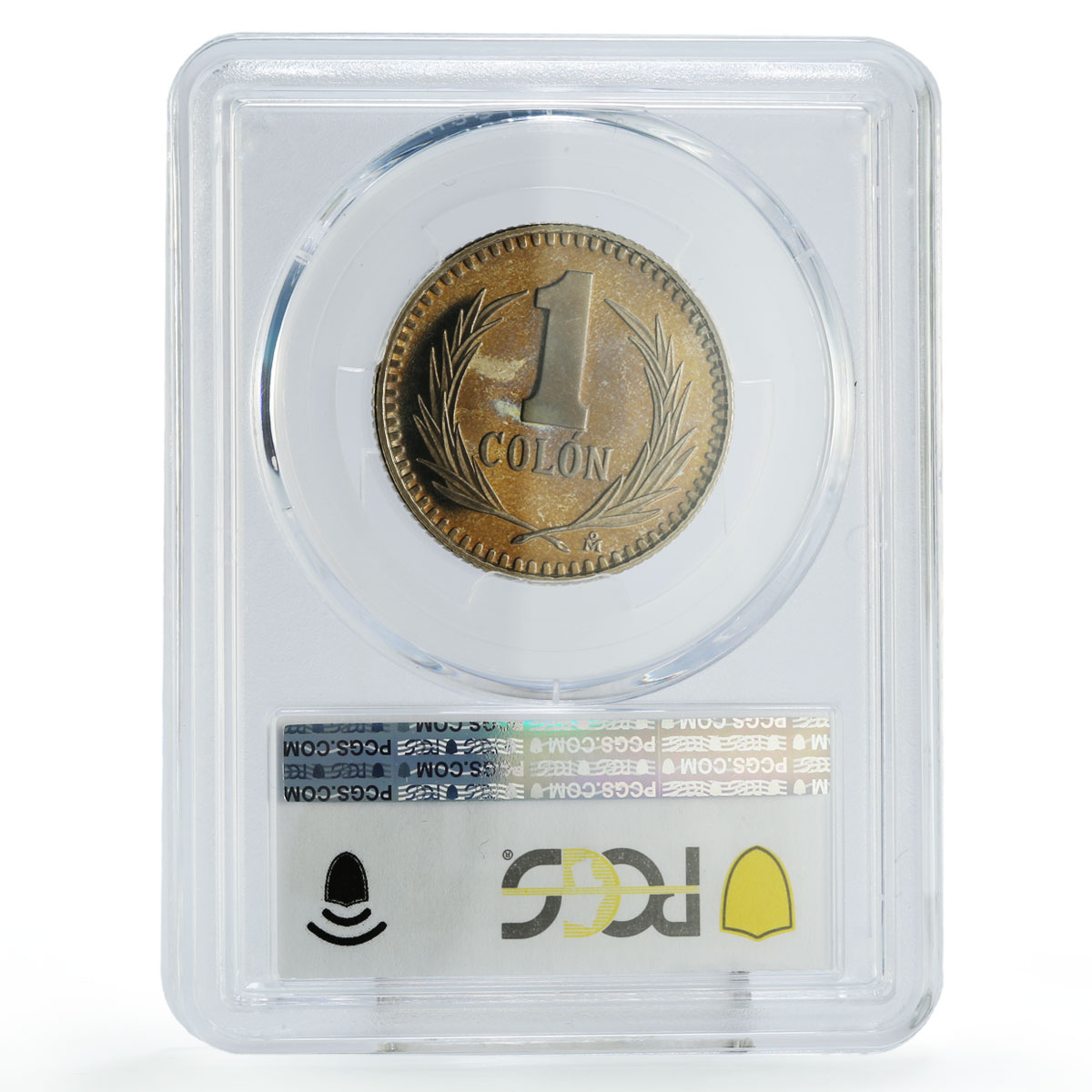 El Salvador 1 colon Regular Coinage Columbus PROOF PR67 PCGS CuNi coin 1985