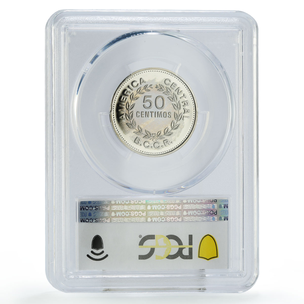 Costa Rica 50 centimos Regular Coinage BCCR KM-189.3 PR66 PCGS CuNi coin 1976