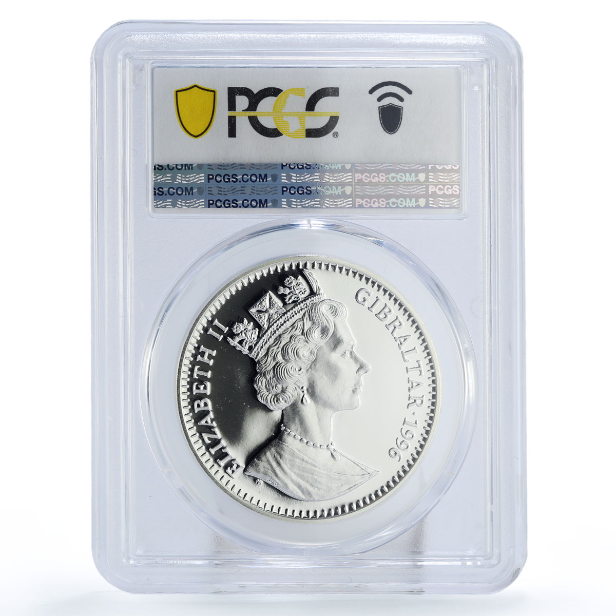 Gibraltar 1 crown Preserve Planet Earth Shag Birds PR69 PCGS silver coin 1996