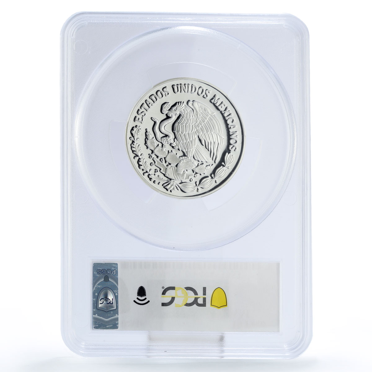 Mexico 10 pesos Revolutionaries Cuernavaca Train PR69 PCGS 2 oz silver coin 2010