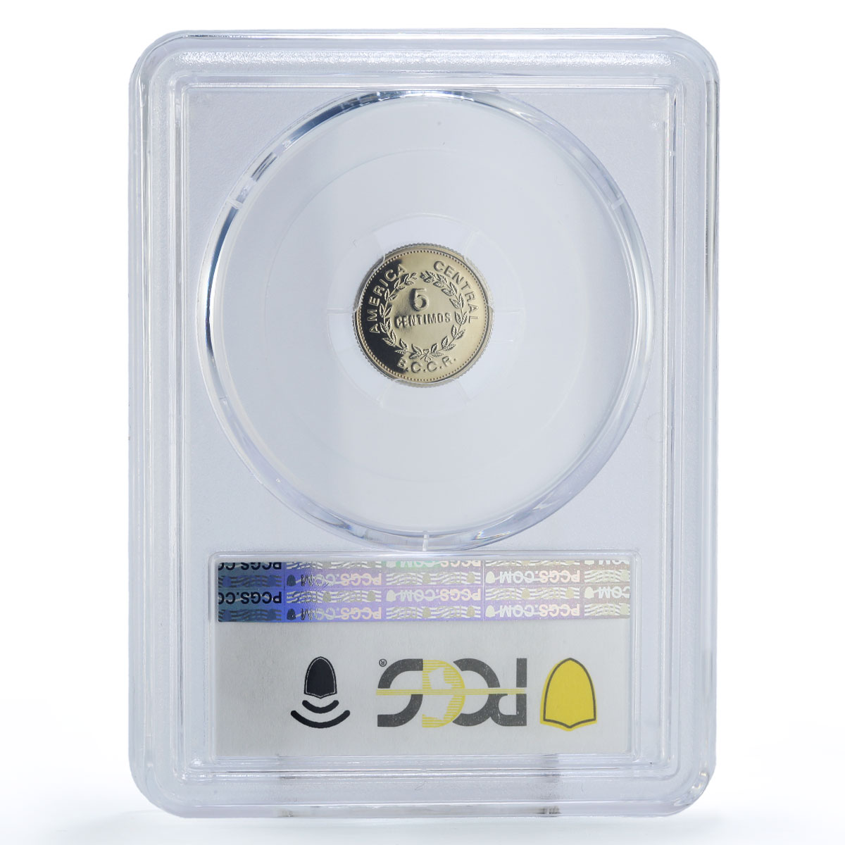 Costa Rica 5 centimos Regular Coinage BCCR KM-184.2 PR69 PCGS CuNi coin 1976