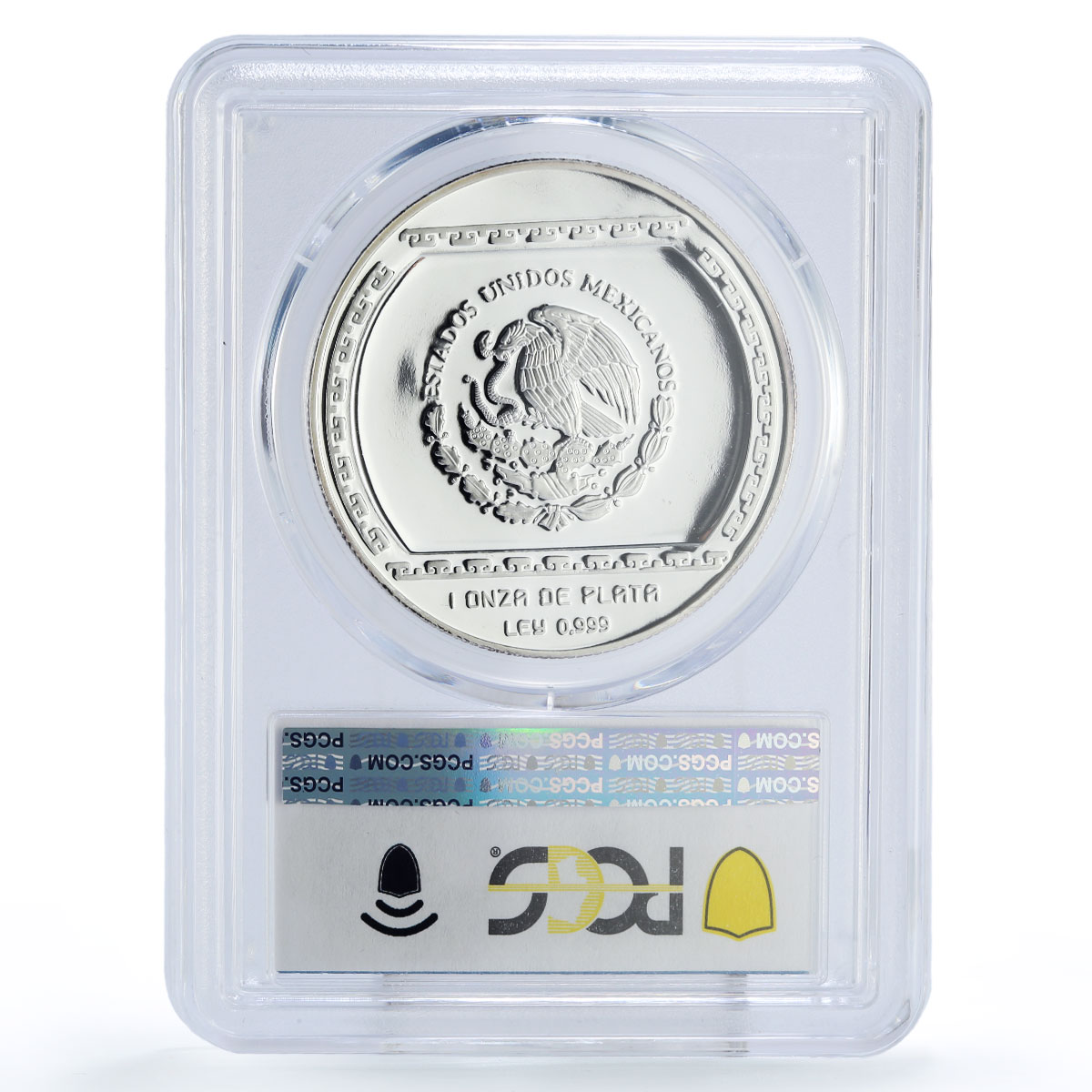 Mexico 5 pesos Precolombina Bajorrelieve Del Tajin PR69 PCGS silver coin 1993