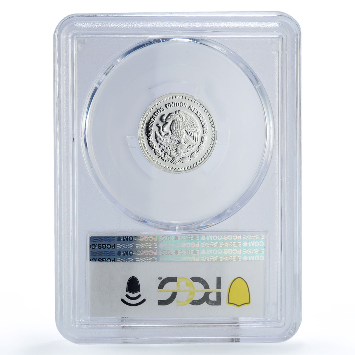 Mexico 1/10 onza Libertad Angel of Independence PR69 PCGS silver coin 1992