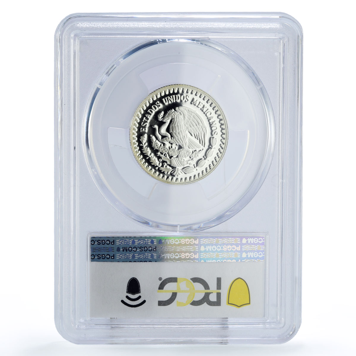 Mexico 1/4 onza Libertad Angel of Independence PR69 PCGS silver coin 1992