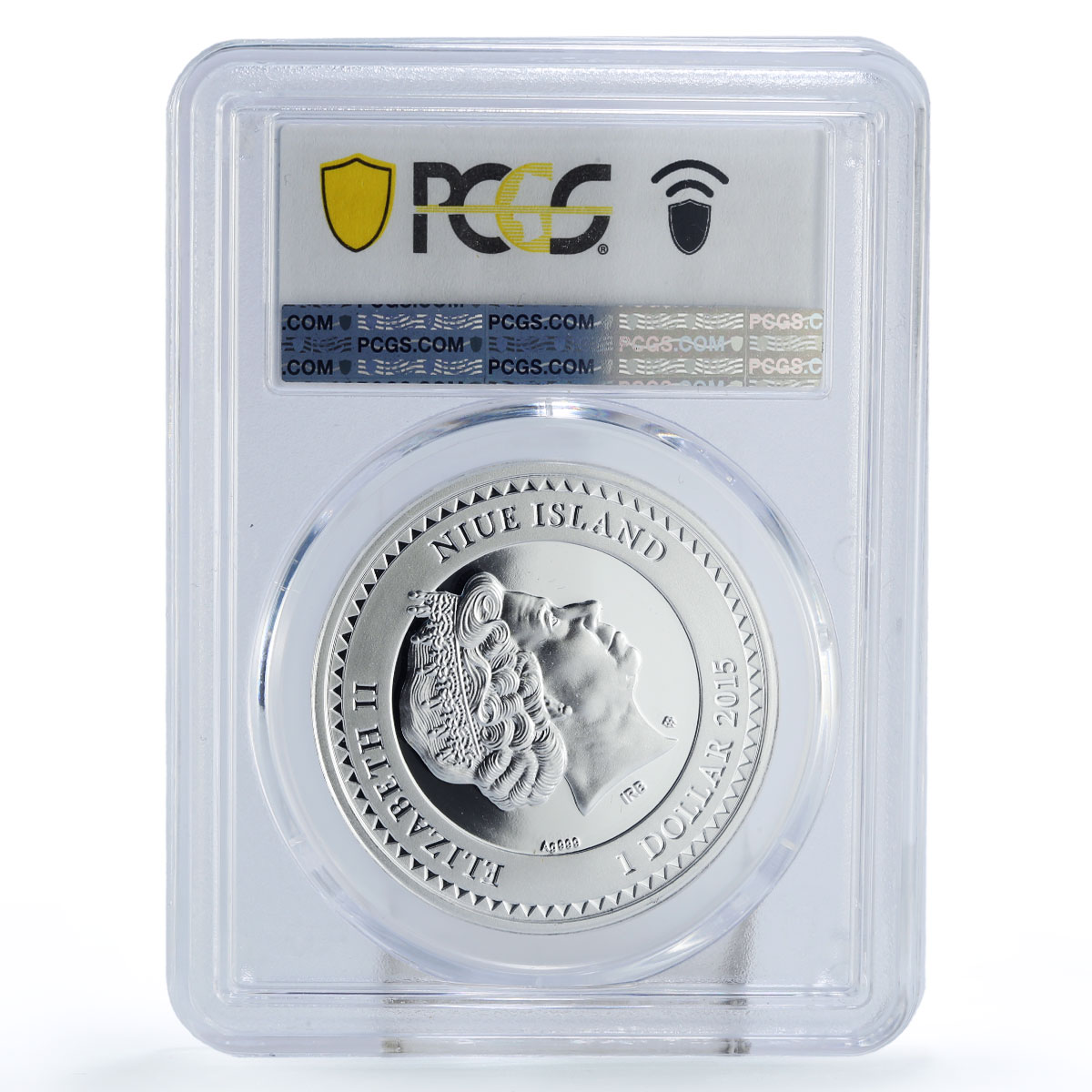 Niue 1 dollar World of Your Soul Love Two Hearts PR70 PCGS silver coin 2015