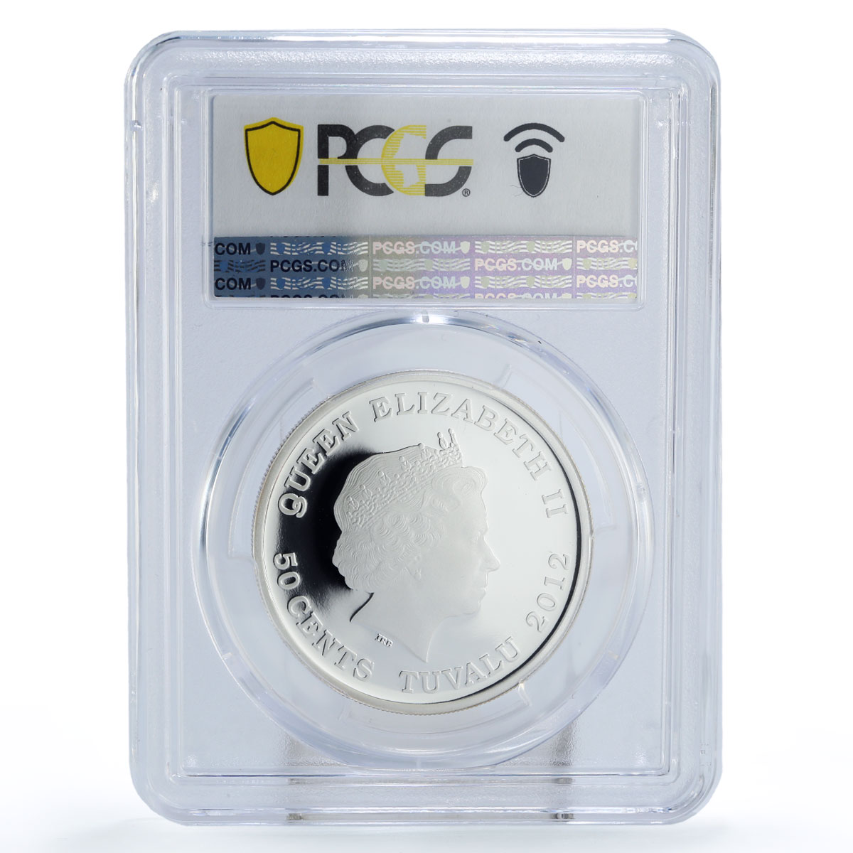 Tuvalu 50 cents Forever Love Series Koalas Fauna PR70 PCGS silver coin 2012