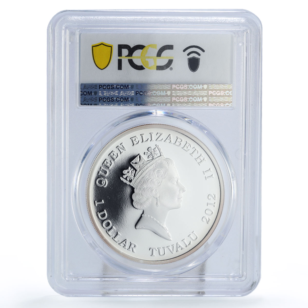 Tuvalu 1 dollar Seafaring Cutty Sark Ship Clipper PR70 PCGS silver coin 2012