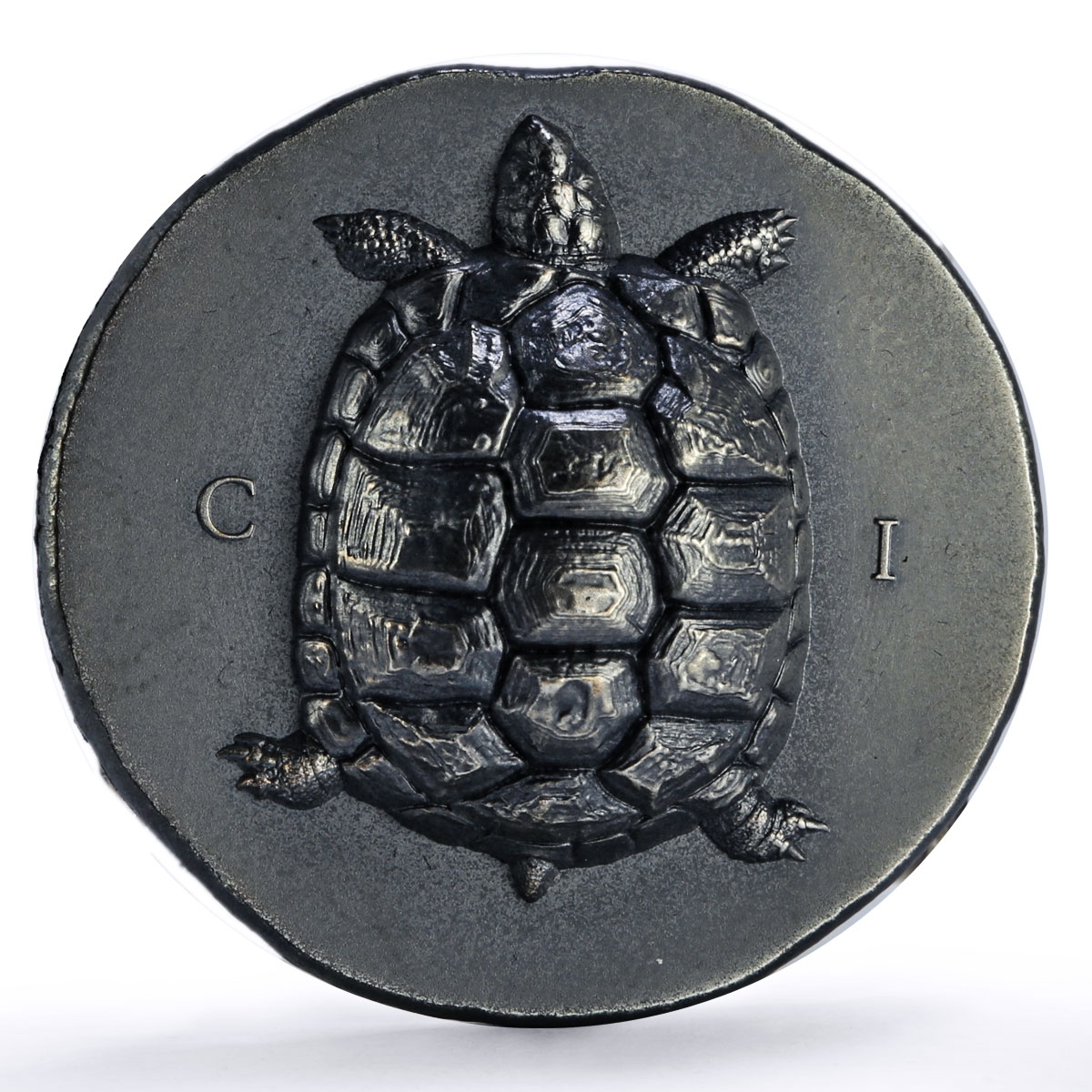 Cook Islands 5 dollars Conservation Marine Life Turtle Fauna silver coin 2020