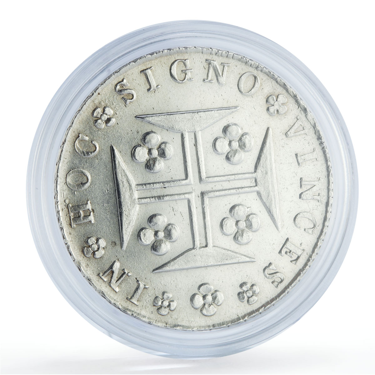 Portugal 400 reis Queen Maria II Coinage Cruzado KM-403.2 silver coin 1834