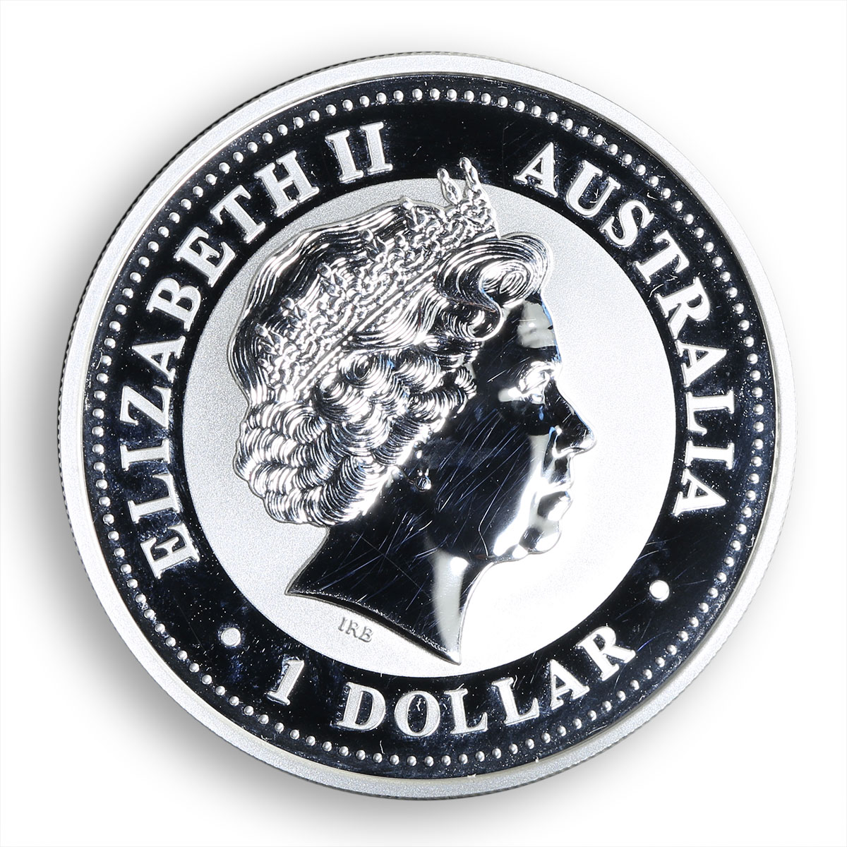 Australia 1 dollar Year of The Goat Lunar Series I 1 oz Silver Coin 2003