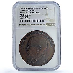 Philippines Japanese Occupation Jose Laurel Politics AU NGC bronze medal 1944