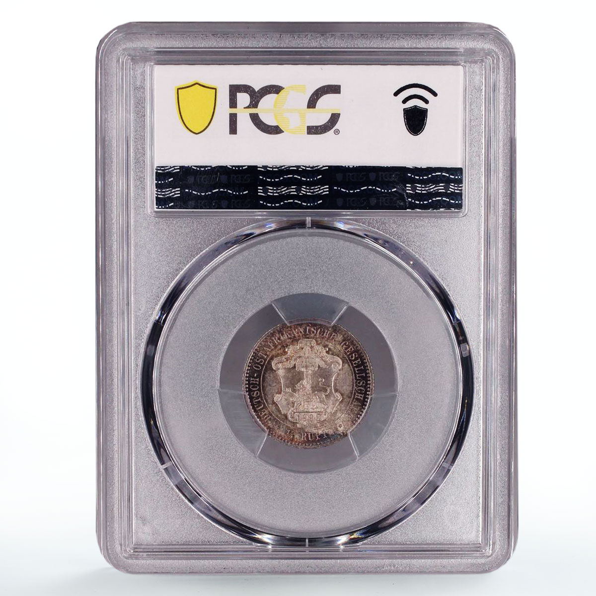 Germany East Africa 1/4 rupees King Wilhelm William I MS64 PCGS silver coin 1898