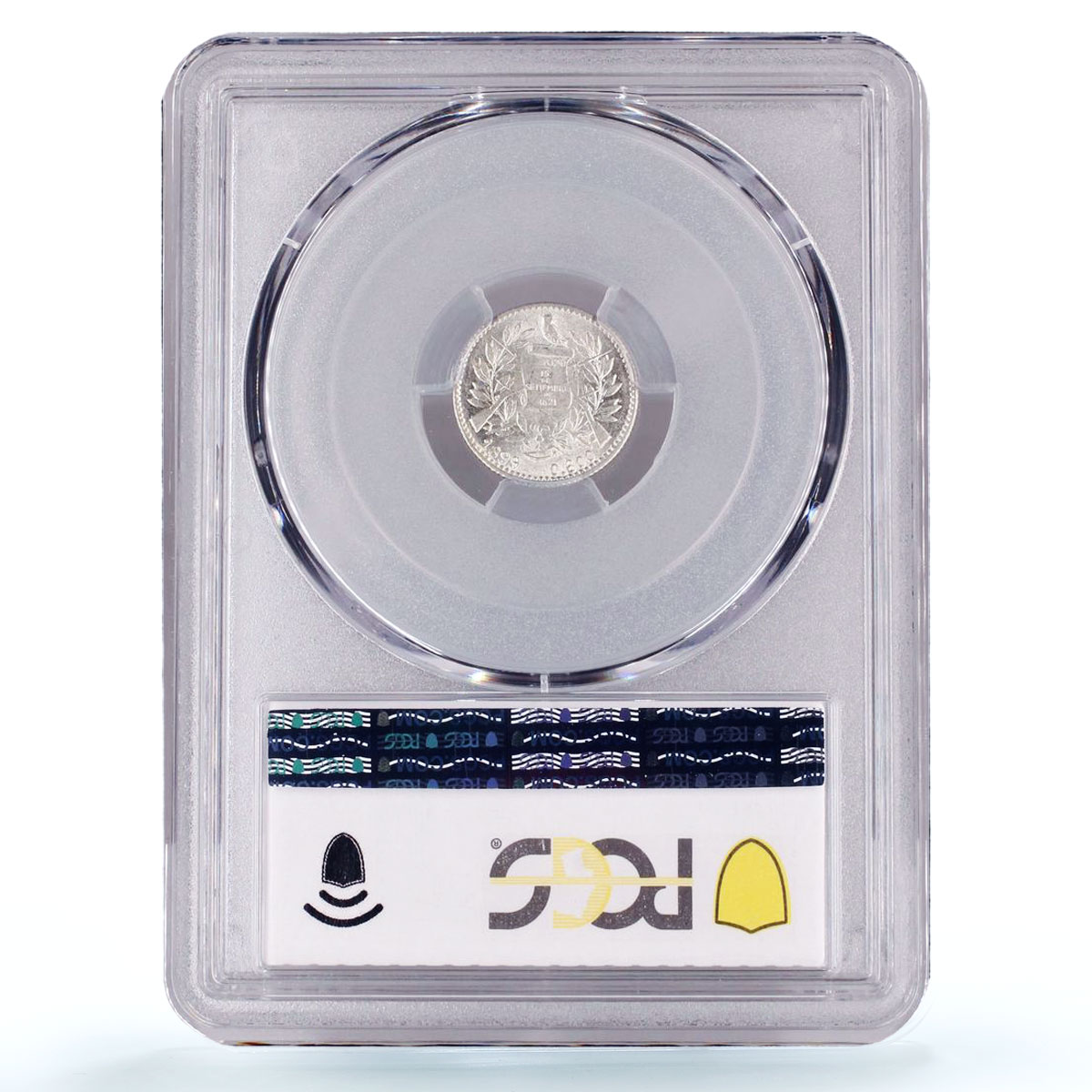 Guatemala 1/2 real Republic Coinage Liberty Libertad MS63 PCGS silver coin 1899