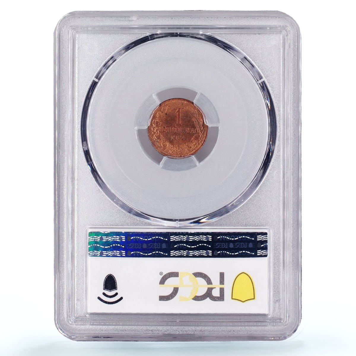 Bulgaria 1 stotinka King Ferdinand I Coinage KM-22.2 MS64 PCGS bronze coin 1912