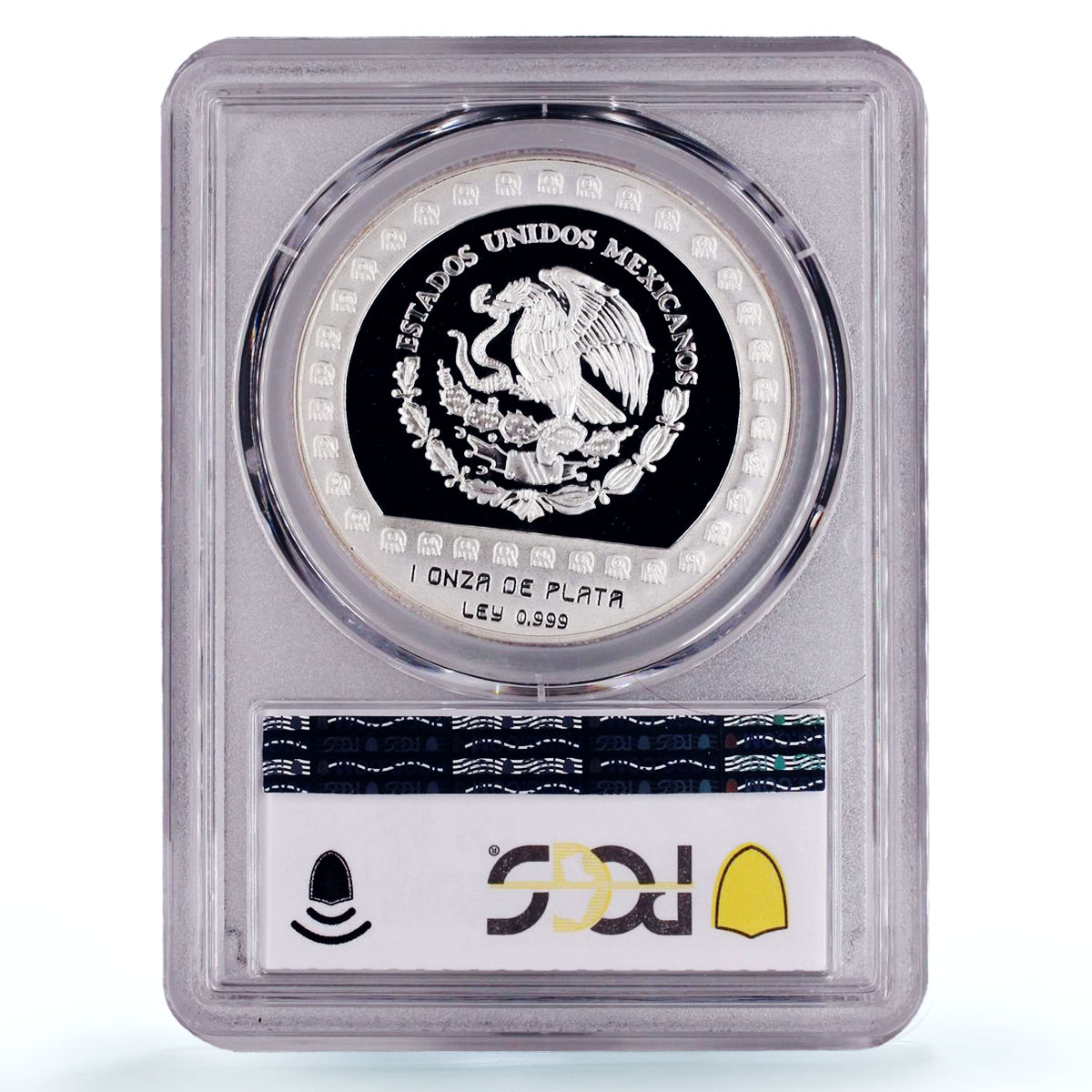 Mexico 100 pesos Precolombina Brasero Efigie Statue PR68 PCGS silver coin 1992