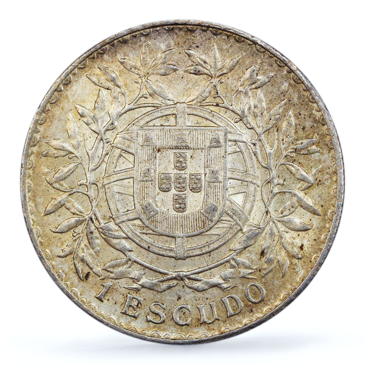 Portugal 1 escudo Republic Coinage Liberty Head MS61 PCGS silver coin 1916