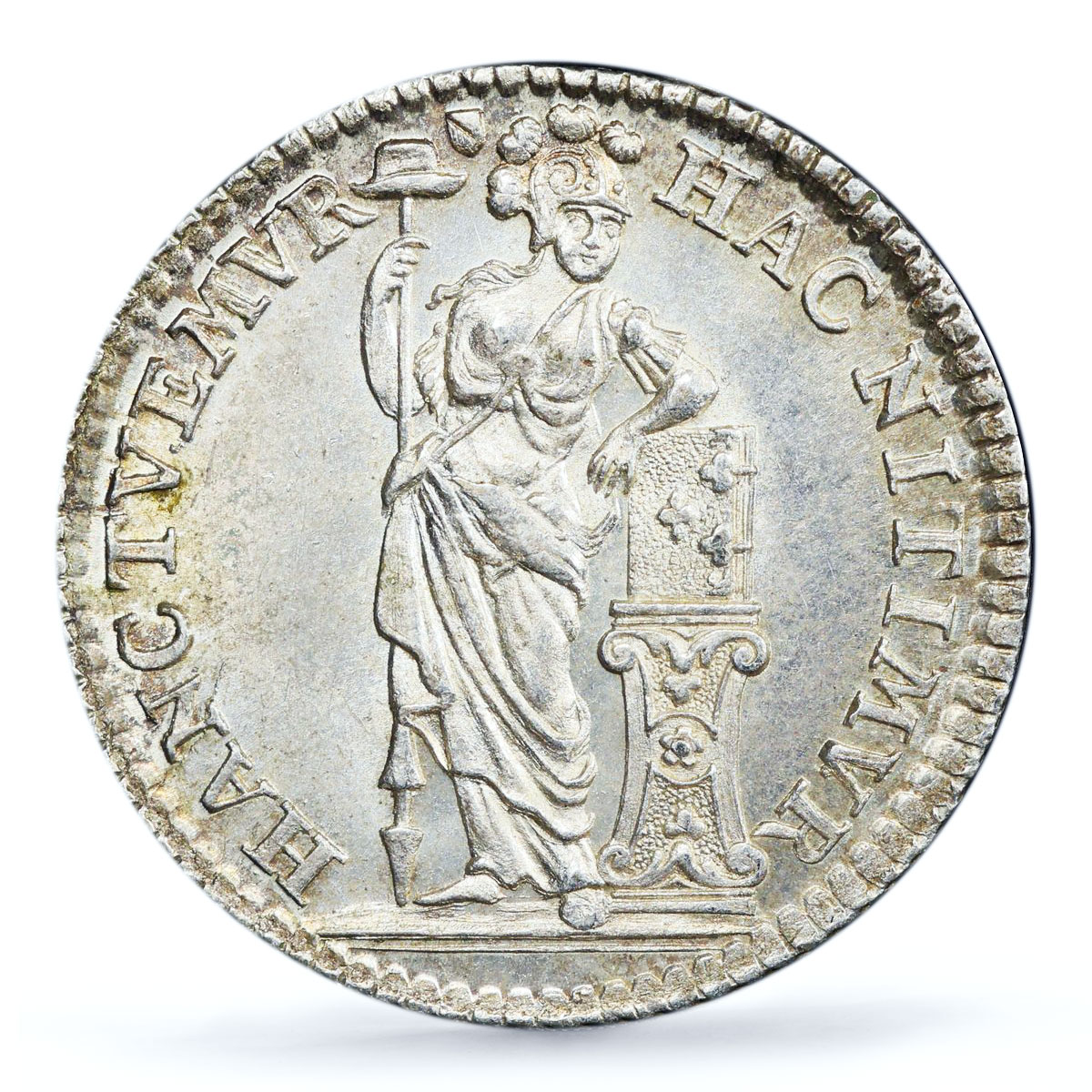 Netherlands Utrecht 1/4 gulden Armed Female KM-113 MS64 PCGS silver coin 1759