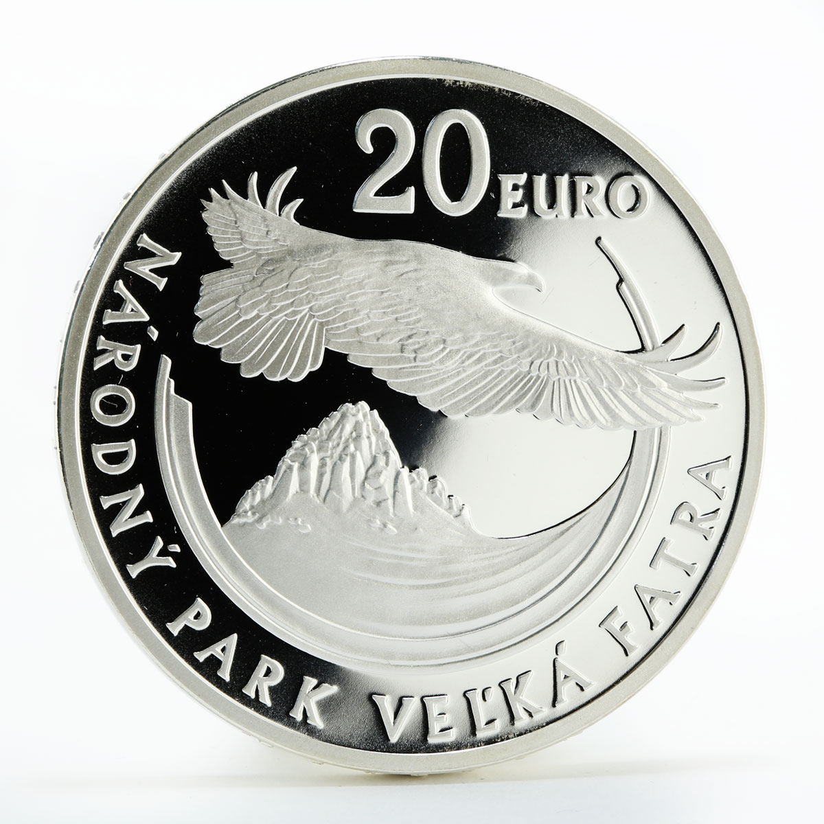 Slovakia 20 euro Velka Fatra National Park silver coin 2009