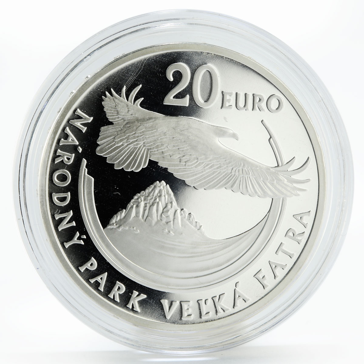 Slovakia 20 euro Velka Fatra National Park silver coin 2009