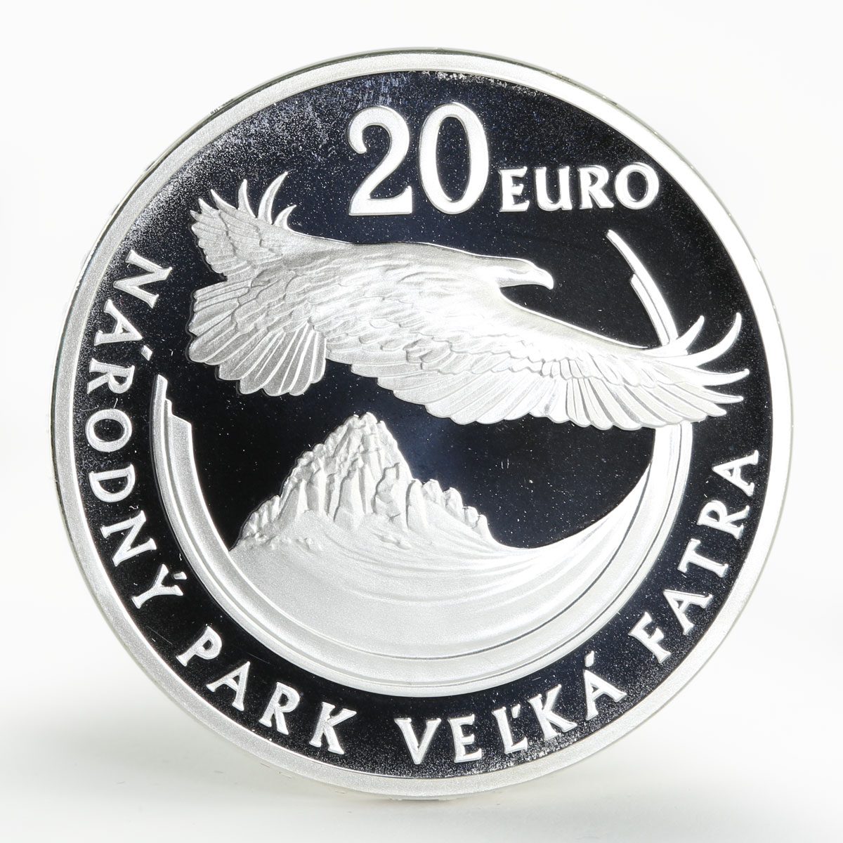 Slovakia 20 euro Velka Fatra National Park silver coin 2009