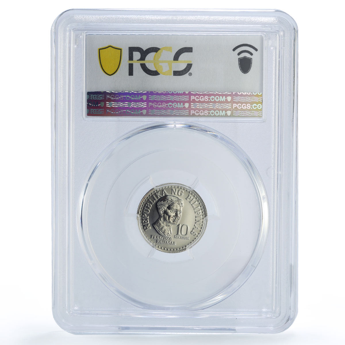 Philippines 10 sen Republic Coinage Francisco Baltasar MS69 PCGS CuNi coin 1975
