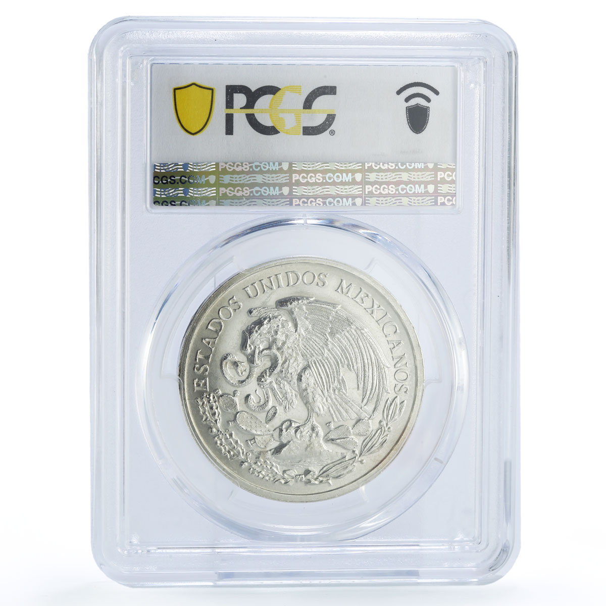 Mexico Puebla Battle General Zaragoza Horseman MS62 PCGS silver medal coin 1962