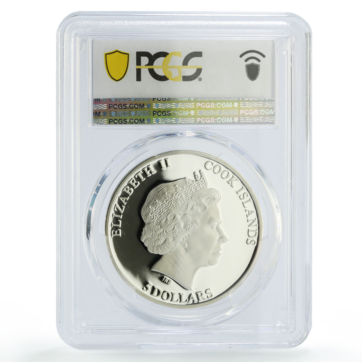 Cook Islands 5 dollars Meteorites Muonionalusta Space PR70 PCGS silver coin 2011
