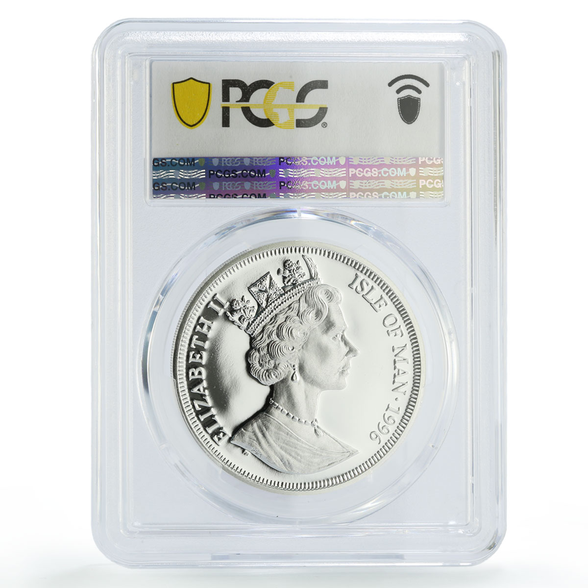 Isle of Man 1 crown Preserve Planet Killer Whale PR69 PCGS silver coin 1996