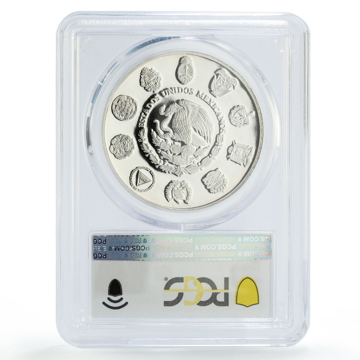 Mexico 5 pesos Two Worlds Encounter Wildlife Turtle Fauna PR69 PCGS Ag coin 1994 Mexico 5 pesos Two Worlds Encounter Wildlife Turtle Fauna PR69 PCGS Ag coin 1994