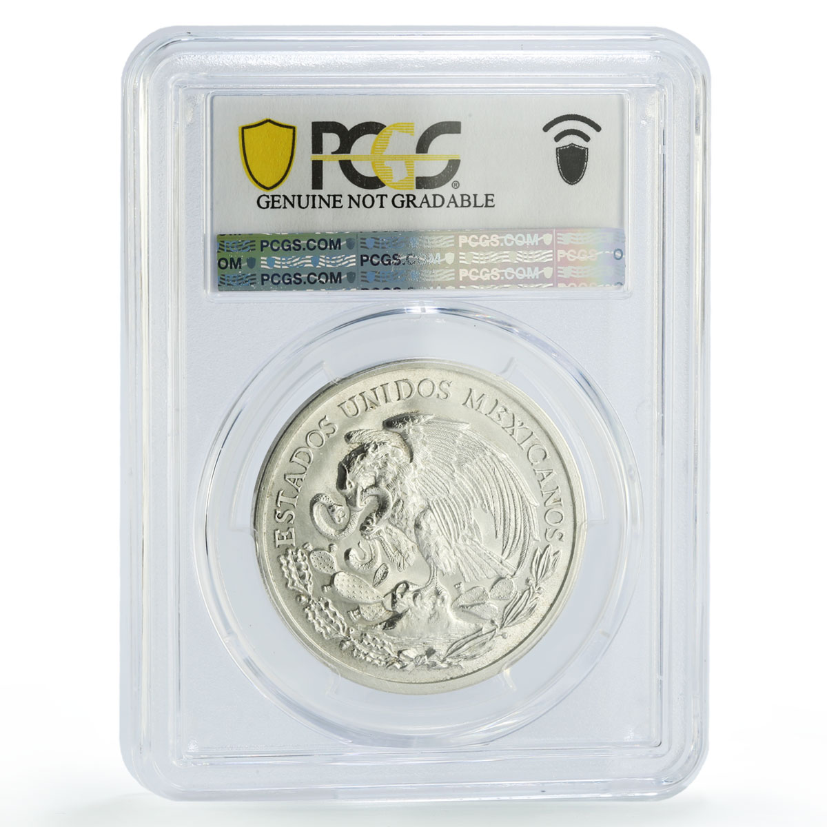 Mexico Puebla Battle General Zaragoza Horseman PCGS silver medal coin 1962