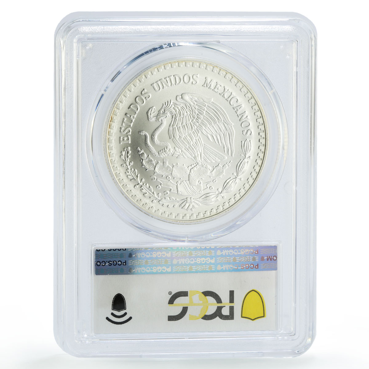 Mexico 1 onza Libertad Angel of Independence MS68 PCGS silver coin 1997