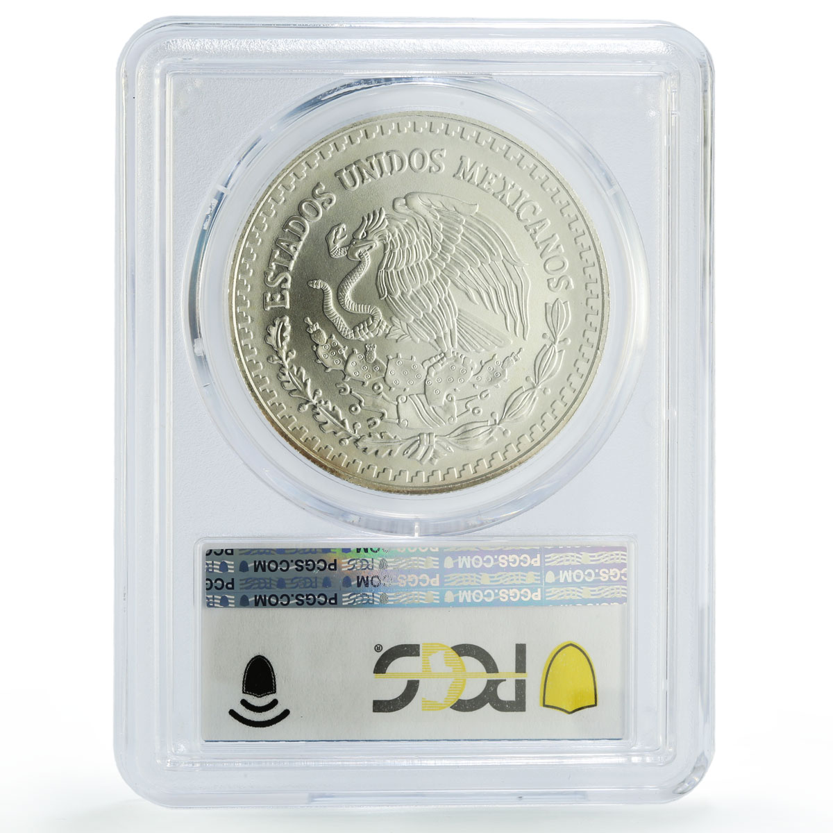 Mexico 1 onza Libertad Angel of Independence MS67 PCGS silver coin 1997