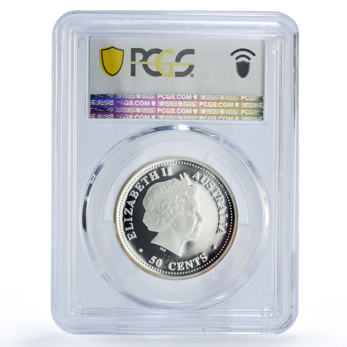 Australia 50 cents Lunar Calendar I Year of Monkey PR70 PCGS silver coin 2004
