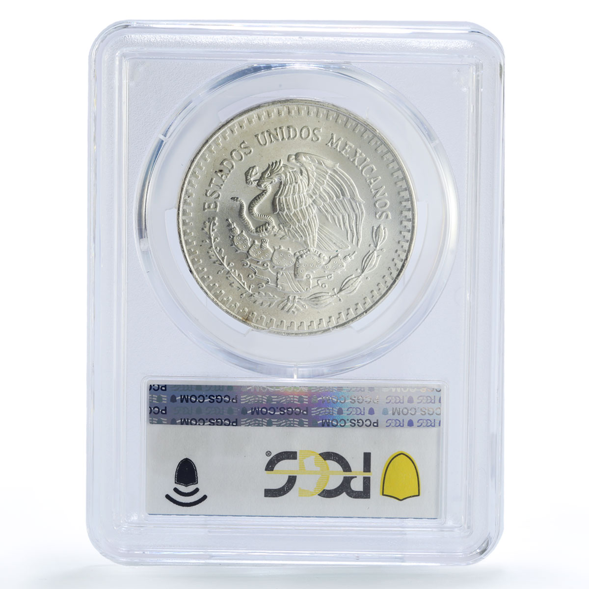 Mexico 1 onza Libertad Angel of Independence MS66 PCGS silver coin 1988