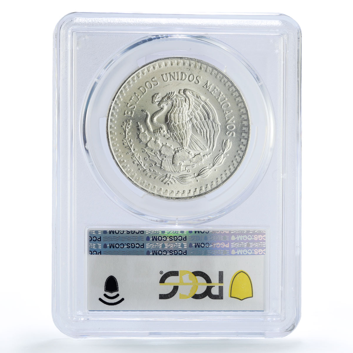 Mexico 1 onza Libertad Angel of Independence MS66 PCGS silver coin 1988