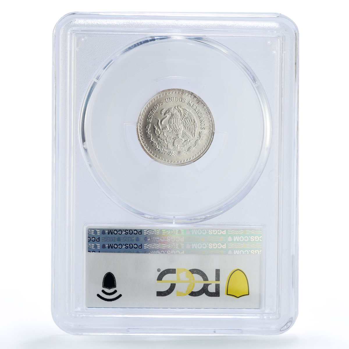 Mexico 1/10 onza Libertad Angel of Independence MS67 PCGS silver coin 1997