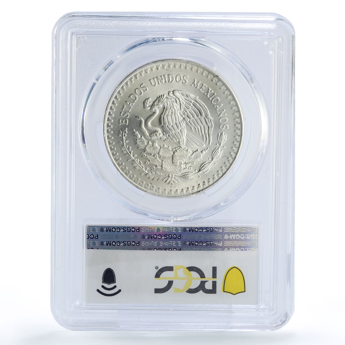 Mexico 1 onza Libertad Angel of Independence MS67 PCGS silver coin 1991