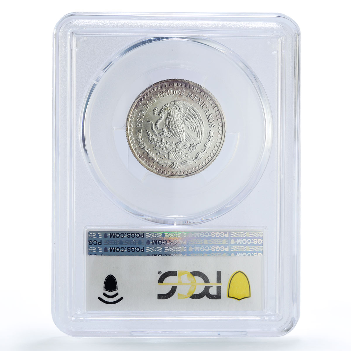 Mexico 1/4 onza Libertad Angel of Independence MS68 PCGS silver coin 1992