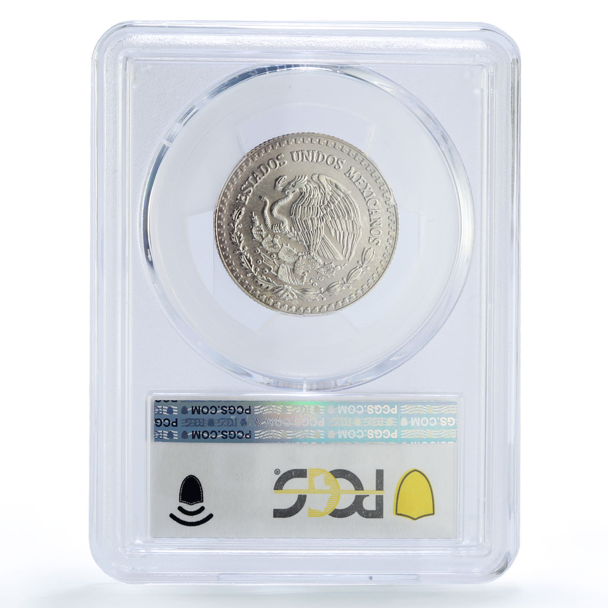 Mexico 1/4 onza Libertad Angel of Independence MS68 PCGS silver coin 1998