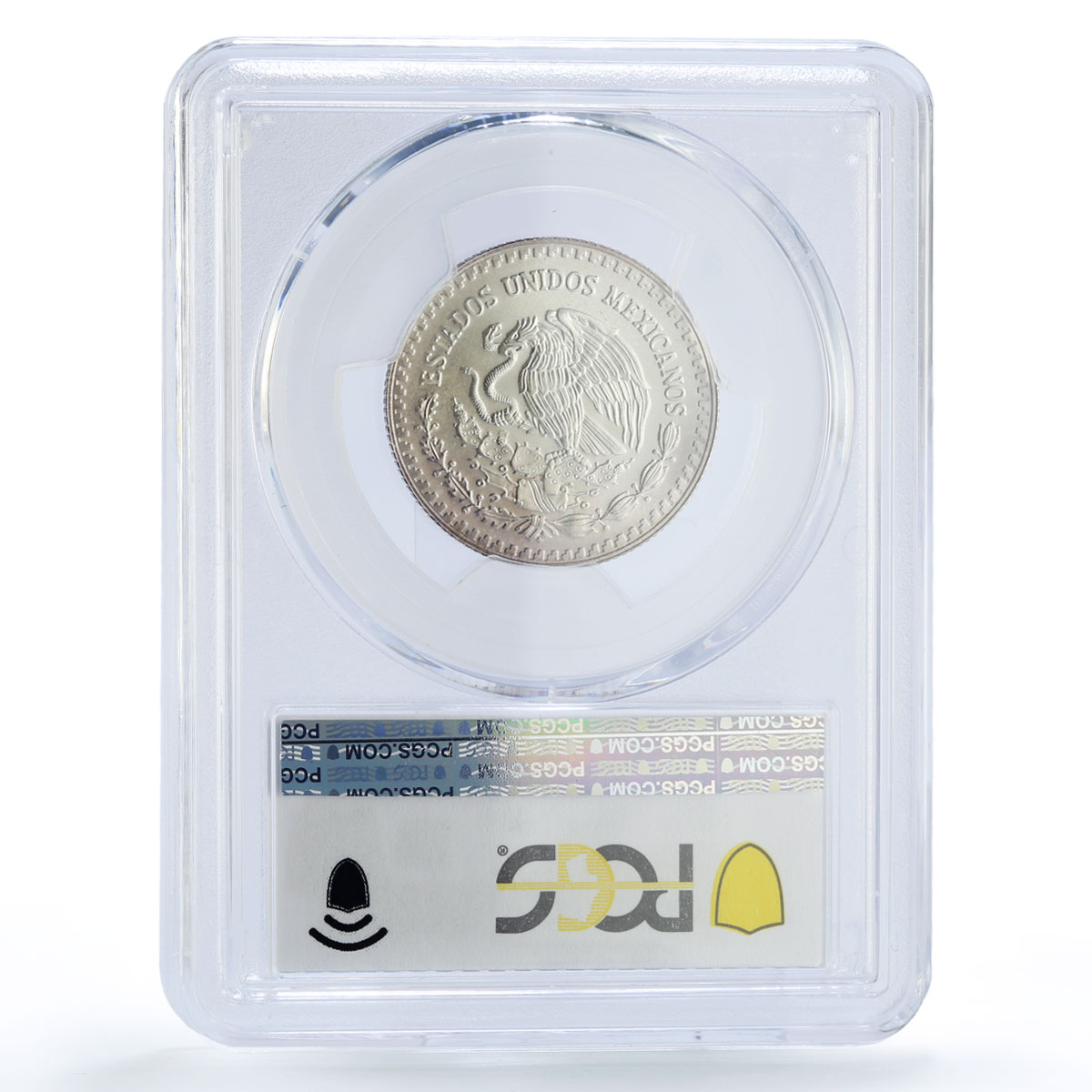 Mexico 1/4 onza Libertad Angel of Independence MS69 PCGS silver coin 1997