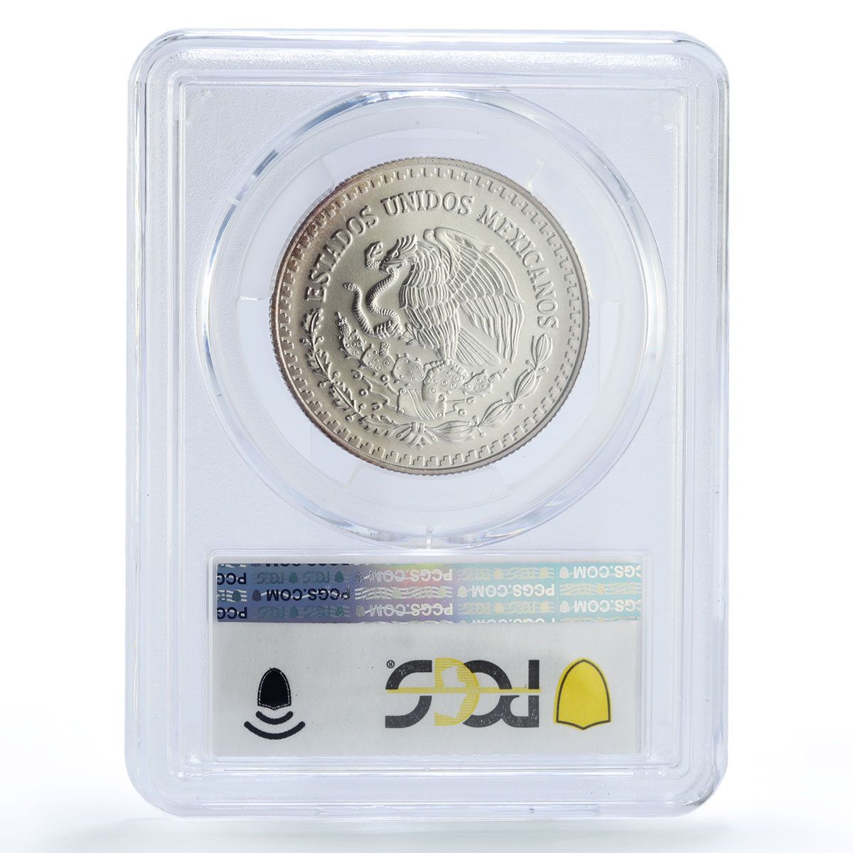 Mexico 1/2 onza Libertad Angel of Independence MS69 PCGS silver coin 1997