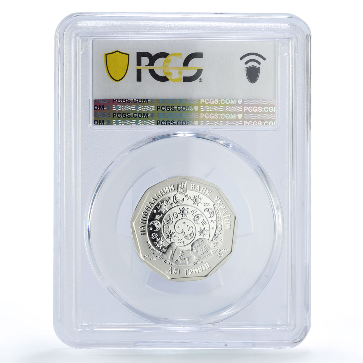 Ukraine 2 hryvnias Baby Zodiac Aries Little Ram PR70 PCGS silver coin 2014