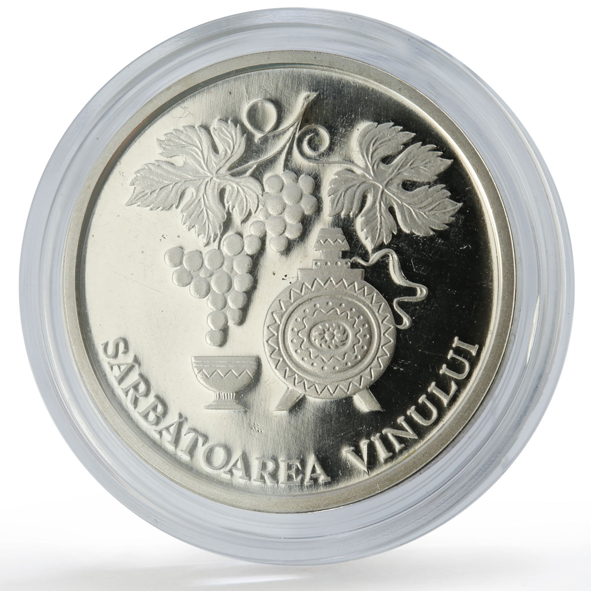 Moldova 10 lei Folk Crafts Traditions Wine Holiday KM-25 proof NiBrass coin 2003
